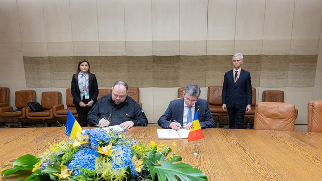 Parlamentul Republicii Moldova a încheiat un Memorandum de înțelegere cu Rada Supremă a Ucrainei. Vor fi conjugate eforturile instituțiilor parlamentare în apropierea de UE