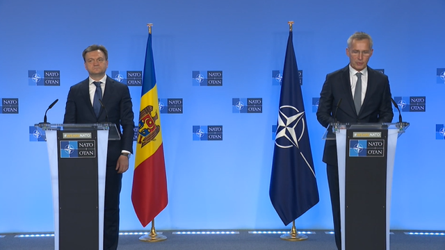 LIVE | Declarațiile prim-ministrului Republicii Moldova, Dorin Recean, și ale secretarului general al NATO, Jens Stoltenberg
