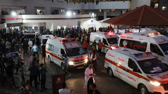Principala bază de operațiuni a Hamas s-ar afla sub cel mai mare spital din orașul Gaza. Planurile centrului prezentate de armata israeliană