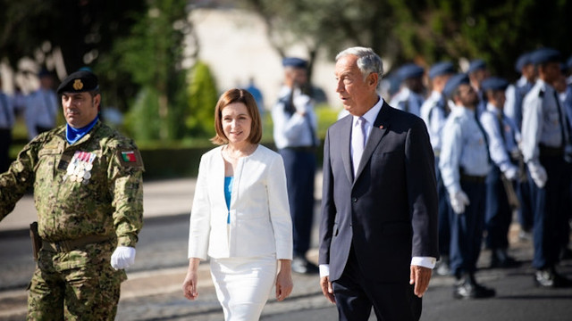 Președintele Portugaliei este așteptat luni la Chișinău

