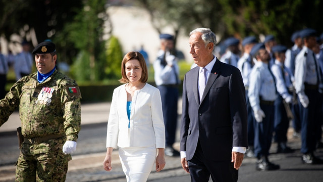 Președinția Republicii Moldova a făcut public programul vizitei președintelui Portugaliei la Chișinău