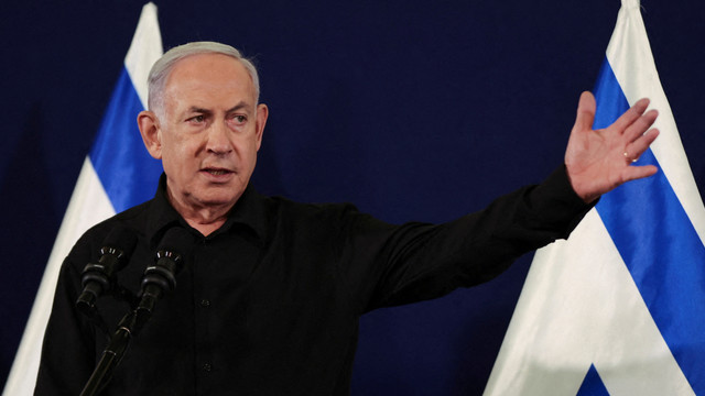 Netanyahu anunță declanșarea celei de-a doua faze împotriva Hamas și avertizează că va fi un război ''lung și dificil''
