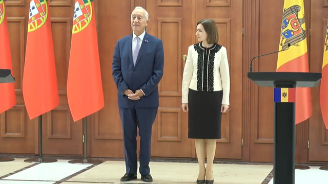 Președintele portughez Marcelo Rebelo de Sousa, la Chișinău: „Sperăm că la Reuniunea Consiliului European să vedem o decizie care să însemne că Uniunea Europeană dorește să aibă Rep. Moldova ca stat membru”