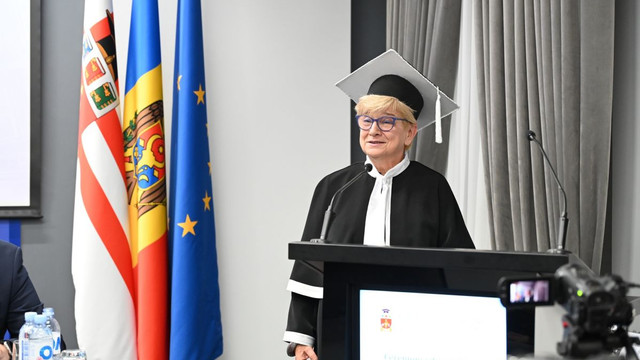 Un cunoscut medic român a primit titlul Doctor Honoris Causa al USMF „Nicolae Testemițanu”