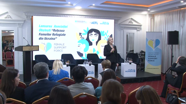 O platformă de susținere pentru femeile refugiate din Ucraina în R. Moldova a fost lansată la Chișinău