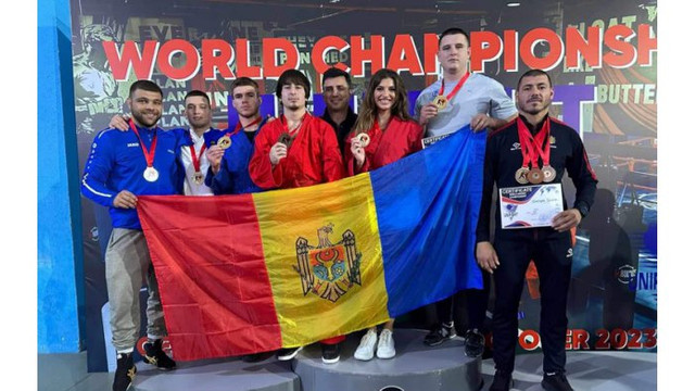 Sportivii din Republica Moldova au cucerit 11 medalii de la Campionatul Mondial la Lupte Universale
