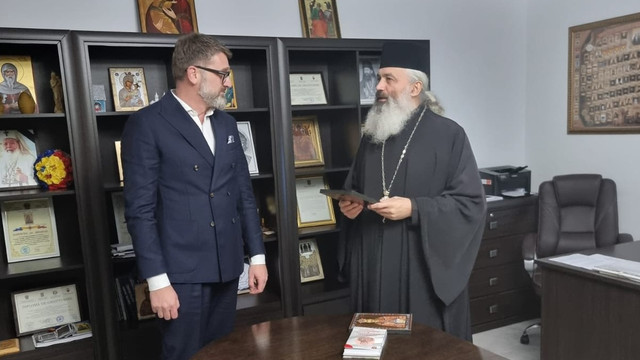 Ambasadorul României în Republica Moldova, Cristian Leon-Țurcanu, a vizitat Episcopia de Bălți