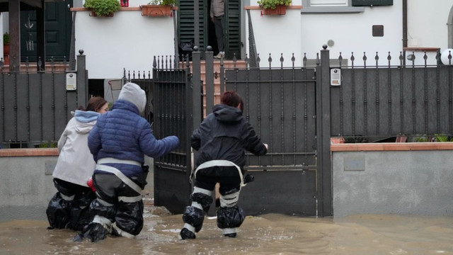O furtună „fără precedent în ultimii 100 de ani” a făcut ravagii în Toscana