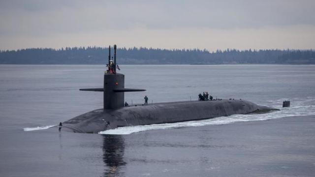 SUA, anunț rar: un submarin nuclear cu rachete ghidate a ajuns în Orientul Mijlociu