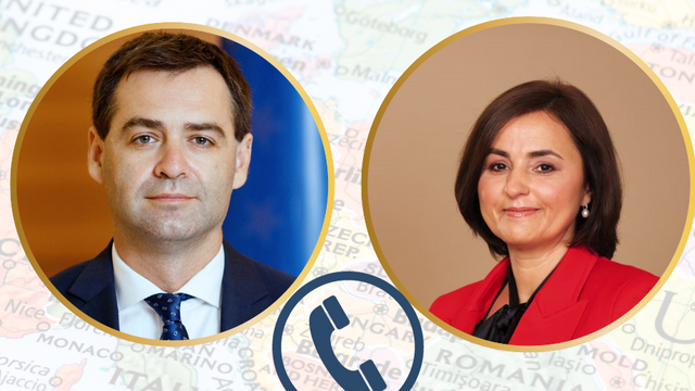 Convorbirea telefonică a vicepremierului Nicu Popescu cu omologul său român, Luminița Odobescu