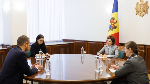 Șefa statului a avut o întrevedere cu Ambasadorul Uniunii Europene, Jānis Mažeiks