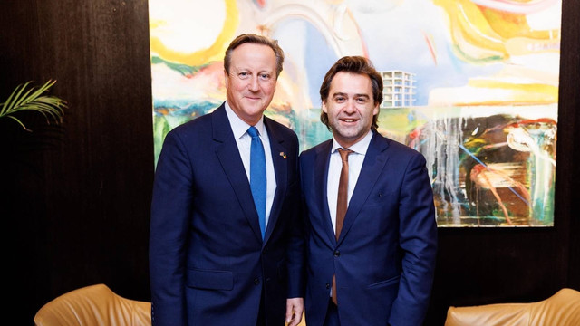 Nicu Popescu a avut o întrevedere cu noul Ministru de Externe al Regatului Unit al Marii Britanii și Irlandei de Nord, David Cameron