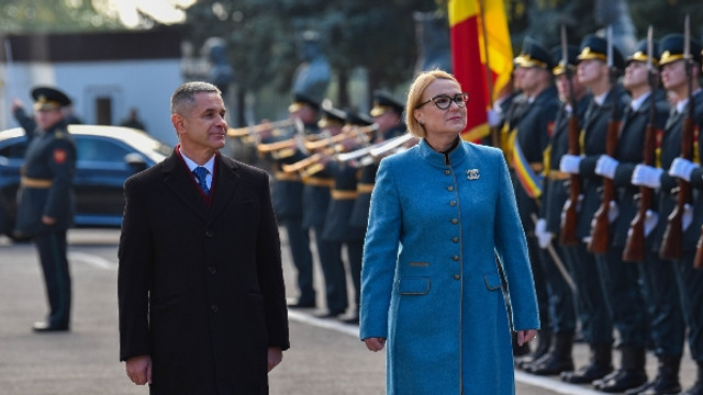 Coperarea bilaterală militară dintre R. Moldova și Cehia, discutată la Chișinău de miniștrii apărării din cele două state (video)