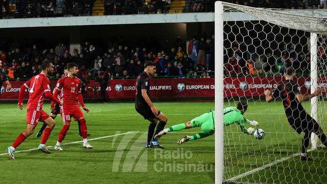 R. Moldova-Albania 1-1 pe stadionul Zimbru. Naționala păstrează șanse de calificare la EURO 2024