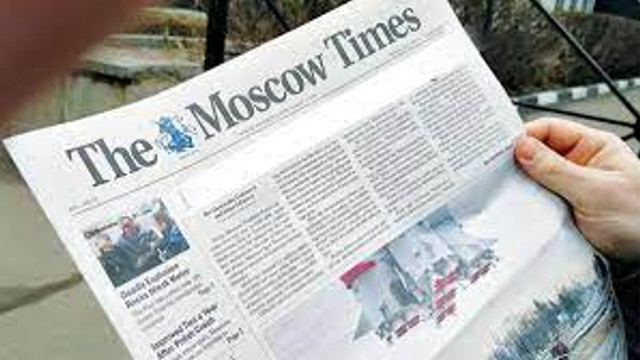 Kremlinul a desemnat cunoscuta publicație The Moscow Times drept 