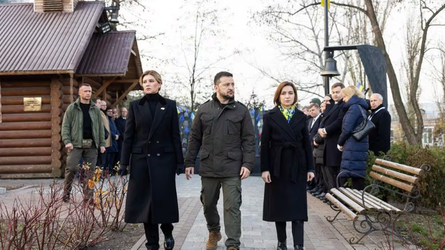 De la Kiev, Maia Sandu îndeamnă UE la „rapiditate și unitate