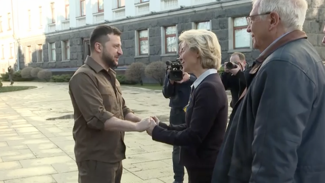 Nopțile reci din timpul Euromaidanului de la Kiev au schimbat Europa pentru totdeauna, transmite Ursula von der Leyen