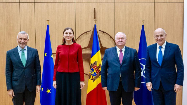 Mircea Geoană a avut o întrevedere cu ambasadorii Republicii Moldova acreditați la NATO și UE