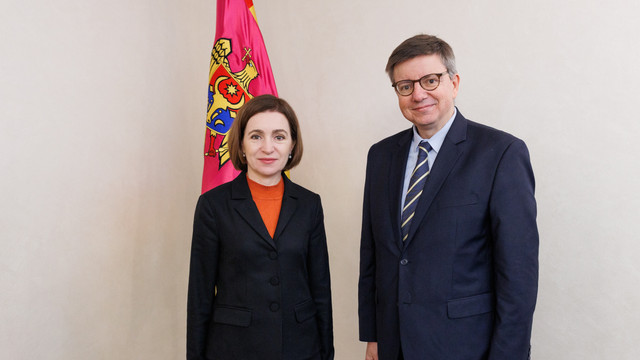 Maia Sandu a avut o întrevedere cu Secretarul general pentru afaceri europene, din Guvernul Franței, Emmanuel Puisais-Jauvin
