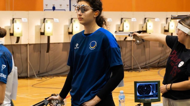 Basarabeanca Anna Dulce s-a impus la Campionatul Internațional de tir sportiv al României