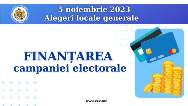 CEC a luat act de rapoartele privind finanțarea campaniei electorale a alegerilor locale generale din 5 noiembrie 2023, pentru situația din 3 noiembrie 2023
