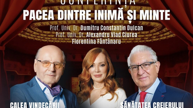 Conferința „Pacea dintre inimă și minte” vine la Chișinău