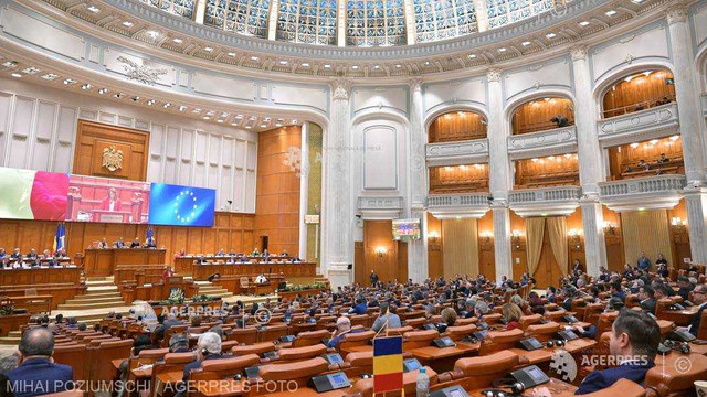 Parlamentul României a adoptat o rezoluție privind perspectiva europeană a Republicii Moldova, Ucrainei, Georgiei și Balcanilor de Vest