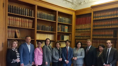 O delegație a Parlamentului Republicii Moldova  a efectuat o vizită la Adunarea Națională a Franței