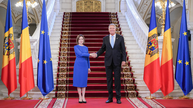 Klaus Iohannis: România va continua să sprijine puternic parcursul european al R. Moldova (audio)
