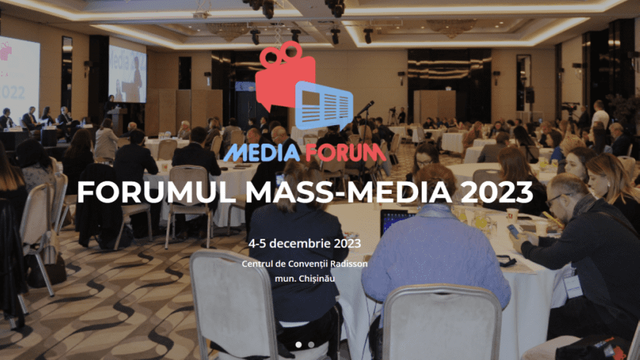 LIVE | Forumul Mass-Media 2023. Sesiunea de deschidere