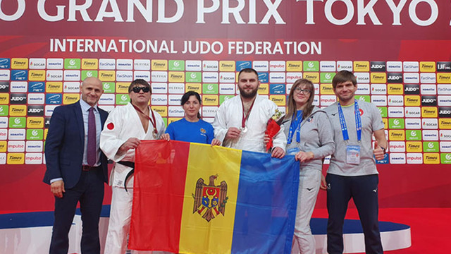 Oleg Crețul și Ion Basoc au câștigat Grand Prix-ul de la Tokyo la Para Judo