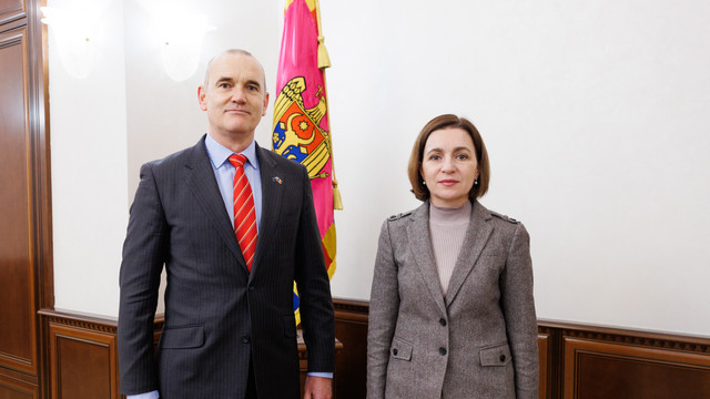 Maia Sandu s-a întâlnit cu ambasadorul Australiei în Republica Moldova