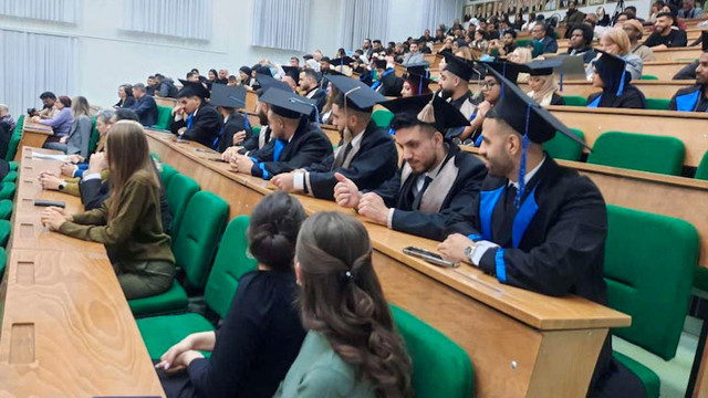 Absolvenții străini ai USMF „Nicolae Testemițanu” au depus jurământul