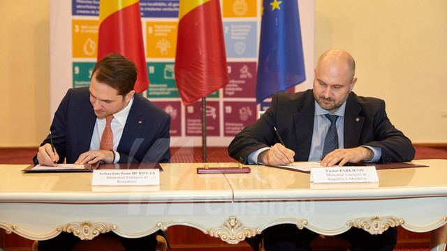 Memorandum de înțelegere între R. Moldova și România privind dezvoltarea proiectelor strategice în domeniul energiei. Victor Parlicov: „E o deschidere fără precedent pe ambele maluri ale Prutului”