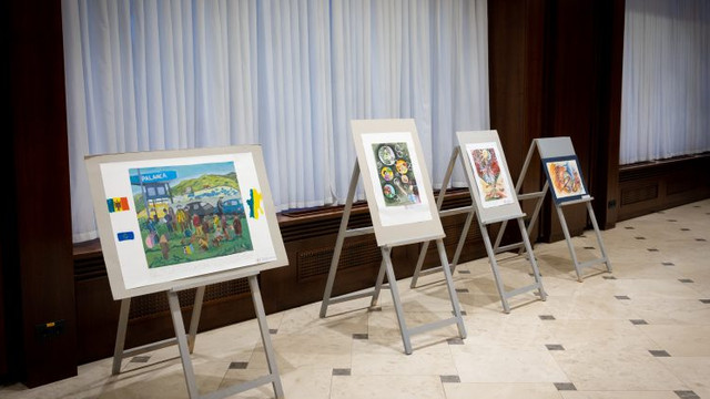 Parlamentul găzduiește expoziția de pictură „Culoarea Drepturilor Omului în viziunea copiilor” / video