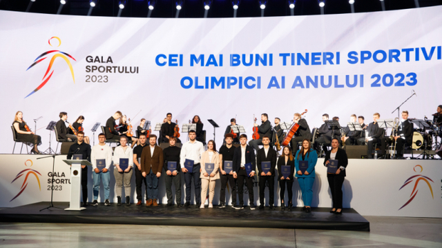 Cei mai buni sportivi și antrenori din Rep. Moldova au fost premiați la ,,Gala Sportului 2023” 
