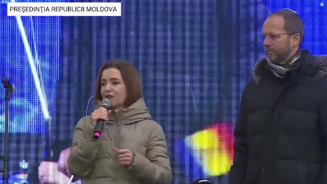 Președinta Maia Sandu a mulțumit statului român pentru că rămâne a fi „avocatul R. Moldova la fiecare etapă” a evoluției sale