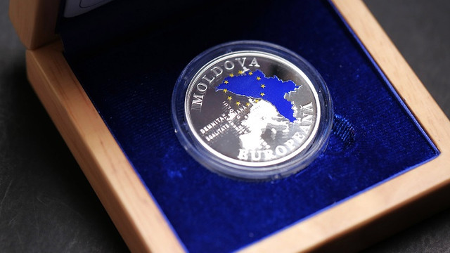 BNM pune în circulație moneda comemorativă „Moldova Europeană”
