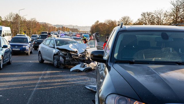 Numărul de accidente rutiere s-a redus cu 14% în 2023, comparativ cu anul trecut