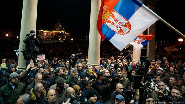 Proteste în Serbia: Manifestanții opoziției anunță că vor bloca străzile Belgradului