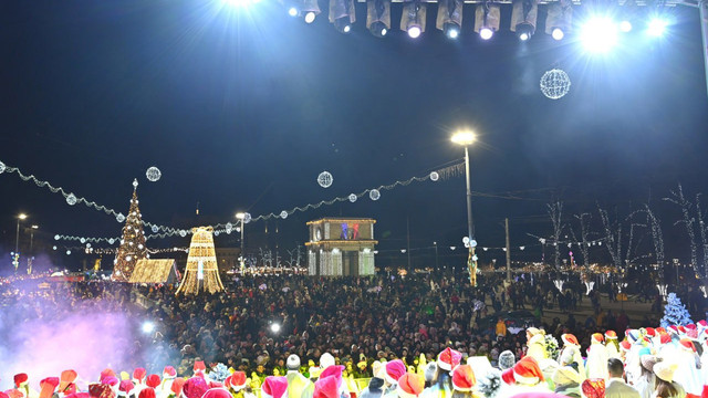 Concert de Revelion organizat în Chișinău. Ce artiști vor evolua în Piața Marii Adunări Naționale