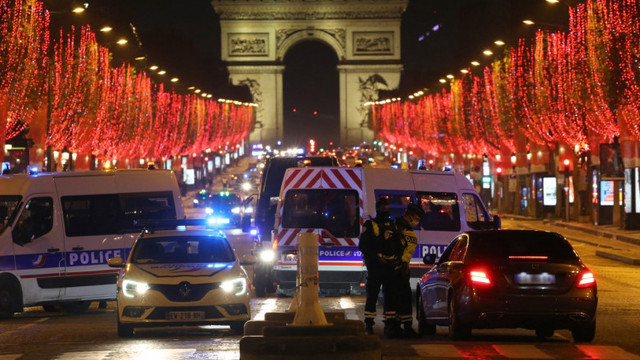 Măsuri sporite de securitate în Europa, de Revelion. Franța ridică elicoptere și drone, amendă în Roma pentru artificii și petarde