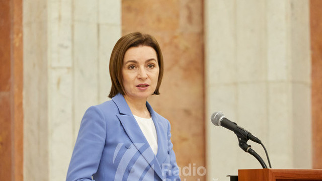 Maia Sandu: R. Moldova condamnă ferm agresiunea rusă și este alături de Ucraina