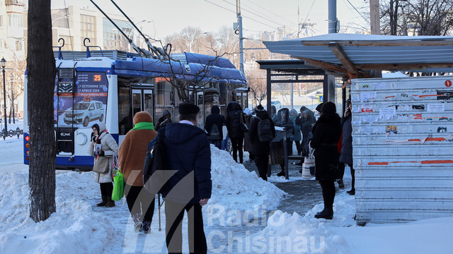 Chișinău | Mai multe rute de troleibuz sunt redirecționate din cauza condițiilor meteorologice 