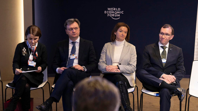 La Davos Dorin Recean a vorbit despre parcursul european al Republicii Moldova și reformele implementate de autorități / Video