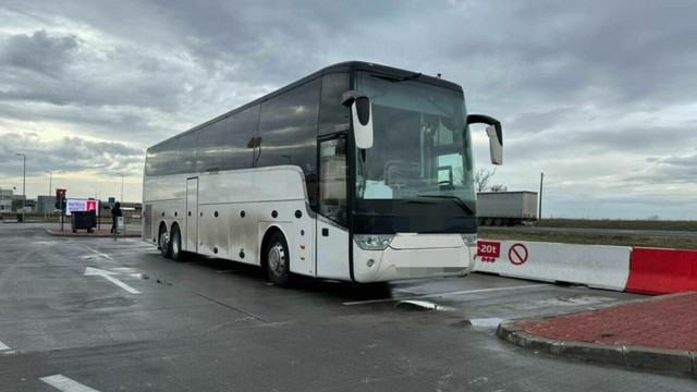 Un șofer de autobuz din Republica Moldova a primit o amendă uriașă în România, pentru nerespectarea timpilor de condus și odihnă