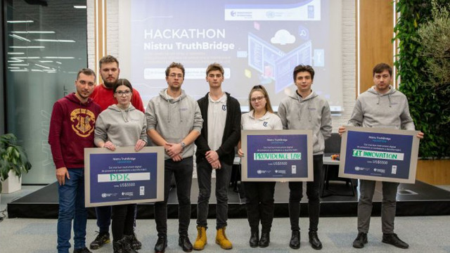 Hackathonul „Nistru TruthBridge”: Trei echipe câștigătoare vor beneficia de susținere în valoare de 5500 de dolari fiecare