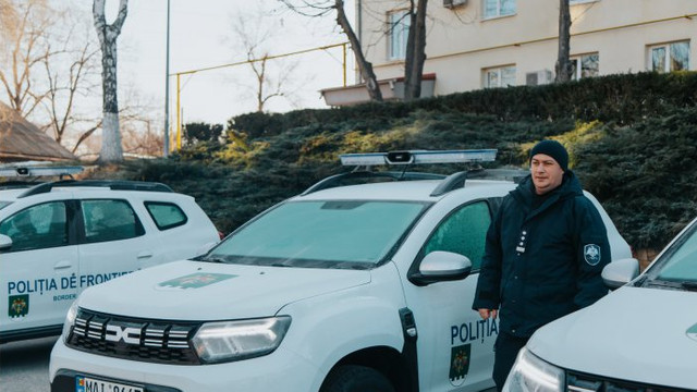 Subdiviziunile Poliției de Frontieră dotate cu 30 de automobile noi