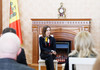 Președinta Maia Sandu a discutat cu mai mulți oameni de cultură despre referendumul privind aderarea la UE