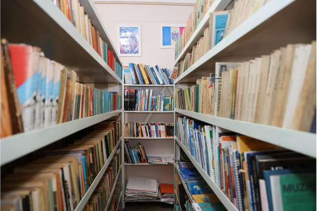 Cărți colectate în cadrul campaniei „Biblioteca de sub Brad” au completat biblioteca Gimnaziului din Coșcalia, Căușeni